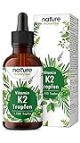 Vitamin K2 MK-7 200µg - 1700 Tropfen (50ml) - Premium 99,7+% All-Trans Gehalt...