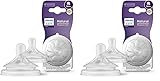 Philips Avent Natural Response Sauger – 2x Sauger für Babyflaschen mit...