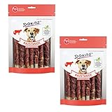 Dokas Dog Kaustange mit ENTENBRUST - Doppelpack - 2 x 200g