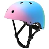 Kinder Fahrradhelm, Kinder Helm für Mädchen Jungen, Multi-Sport Schutz für...