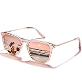 TSEBAN Vintage Polarisierte Damen Sonnenbrille Frauen Blaulichtfilter Brille,...