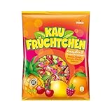 Kaufrüchtchen – 1 x 425g – Kaubonbons in fünf fruchtigen...