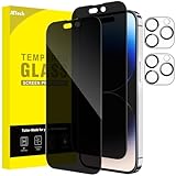 JETech Sichtschutz Full Screen für iPhone 14 Pro Max 6,7 Zoll mit Kameraschutz,...
