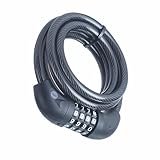 Essential Security Combination Cable Lock, Schwarz