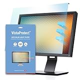 VistaProtect Premium Anti-Blaulichtfilter für Computermonitore, Abnehmbar (26'...