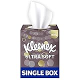 KLEENEX Ultraweiche Gesichtstücher, 3-lagig, Weiß, Unparfümiert, 72 Blätter,...