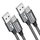 NIBIKIA USB C Kabel [2Stück/ 2M+2M] Ladekabel USB C 3.1A Typ C...