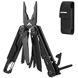 FLISSA Multifunktionszange 15-in-1 Faltbar Multitool Werkzeug Edelstahl...