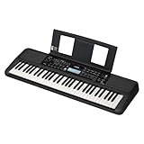 Yamaha PSR-E383 Tragbares Keyboard für Anfänger – 650 Instrumentenklänge...