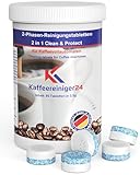 80x 2-Phasen Reinigungstabletten für Kaffeevollautomat kompatibel mit Jura...