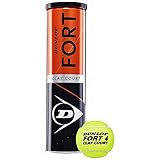 Dunlop Tennisball Fort Clay Court – für Sandplatz, Rasen & Hartplatz (1x4er...