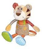 SIGIKID 42852 Stofftier Tiger Patchwork Sweety Kuscheltier zum Spielen &...