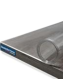 TEXMAXX Tischfolie transparent 2mm mit abgeschrägter Kante/Tischschutz...