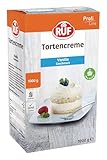 RUF Torten-Creme Vanille, für eine luftig lockere Creme nur Milch hinzufügen,...