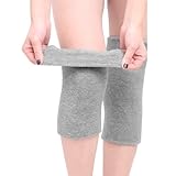 1 Paar Kniewärmer für Damen Herren Winter Warme Knieschoner Dicke Kniebandage...
