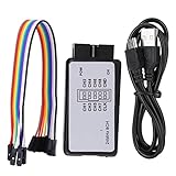 USB Logic Analyzer-Geräteset Mini Digital Pocket Size 8-Kanal-Eingangsspeicher...