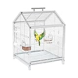 Bried cage AideeGrowth 20.5 inch Kleiner Vogelkäfig, Papageienkäfig, tragbarer...