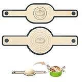 2 Stück Silikon Backmatte für Dutch Oven,Wiederverwendbare Backmatte Brot mit...