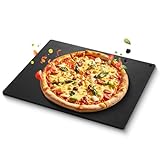 Dibaful 38 x 33 cm Backstahl in 8 mm Stärke für Pizza Brot | Pizzabackstahl...