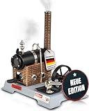 Wilesco Dampfmaschine D6 - Klassisches Design für Kinder ab 8+ Jahren und...