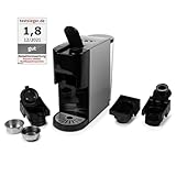 PRINCESS Multikapsel-Kaffeemaschine 4-in-1 – 1450 Watt, Kapsel, Pads,...