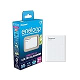 eneloop SmartPlus Travel USB-Ladegerät, für 1-4 AA/AAA NI-MH Akkus, 2.25...