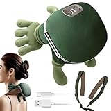 4D NackenmassagegeräT Kabellos, Wiederaufladbarer Nacken- &...