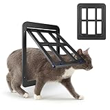 Hundeklappe Katzenklappe Haustierklappe Fiegengitter Magnetverschluss mit für...