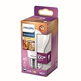 PHILIPS Lighting LED Classic E27 Filament Lampe Warm Glow (100 W), matte,...
