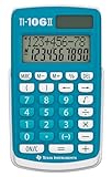 Texas TI-106 II Wissenschaftlicher Schulrechner (2-zeiliges Display, 4...