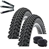 Angebot-Set / 2 x Kenda K-898 20' MTB Fahrradreifen Schwarz 50-406 (20 x 2.00) +...