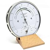 Fischer 122.01HT-02 - Wohnklima-Hygrometer u. Raum-Thermometer - 103mm...