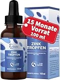 Vihado Zink Tropfen - Zink hochdosiert, schneller als Zink Tabletten,...