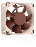 Noctua NF-A6x25 PWM, Leiser Premium-Lüfter, 4-Pin (60mm, Braun)