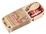 Delikatessen-Geschenkset 'Rührendes Körbchen Arrabiata' | 1 Packung Penne, 1...