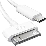 KabelDirekt – 30-Pin auf USB-C Adapter Kabel für iPhone, iPad, iPod – 1m...