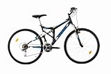 Multibrand Probike Extreme 26 Zoll Mountainbike Vollfederung 18 Gang,...