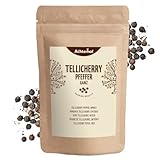 250 g Tellicherry Pfeffer schwarz ganz Premiumqualität aus Indien natürlich...