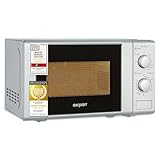 Exquisit Mikrowelle 20L, 1000 Watt Grill, 700 Watt, Einfache Bedienung, 25,5cm...