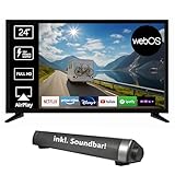 Reflexion LED24iBT Smart-TV 24 Zoll mit Soundbar, Full-HD, WLAN, Bluetooth,...