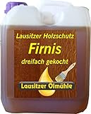 Hoyo Technology GmbH Leinöl Firnis 5 Liter Lausitzer Leinölfirnis für...