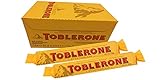 24 Riegel a 35g Toblerone Milk Schweizer Milchschokolade mit Honig- und...
