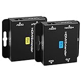 VEDINDUST HDMI Extender 200ft Über Cat5e/Cat6 Kabel - Ethernet RJ45 Auf HDMI...