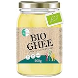 Go-Keto BIO Ghee 500g - geklärte Butter von grasgefütterten Kühen, BIO...
