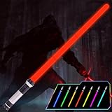 OSDUE 80 cm Lichtschwert, RGB 7 Farben LED Laserschwert, Laser Sword mit...