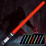 OSDUE 80 cm Lichtschwert, RGB 7 Farben LED Laserschwert, Laser Sword mit...