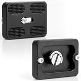 Windfromort PU-50 Schnellwechselplatte - Quick Release Plate - 2er Pack -...