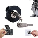 1 Stück Steckdosenschloss, Abschließbare Steckdose, Steckdosensicherung,...