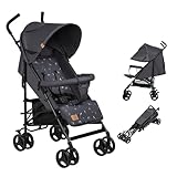 LIONELO Elia Buggy Klein Zusammenklappbar Kinderwagen Bis 15 Kg, Rücken Und...