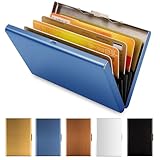 Vicloon Kartenetui Kreditkarten, 1 Stück RFID Blocking Kreditkartenhülle...